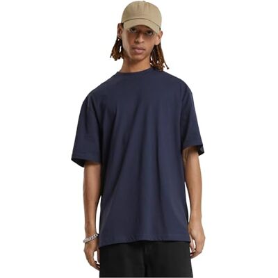 Urban Classics Tall tee, t-shirt para homem Cinza Claro Amplo, Azul (naval), M Grande extra alto Urban Classics Tall tee, t-shirt para homem Cinza Claro Amplo, Azul (naval), M Grande extra alto