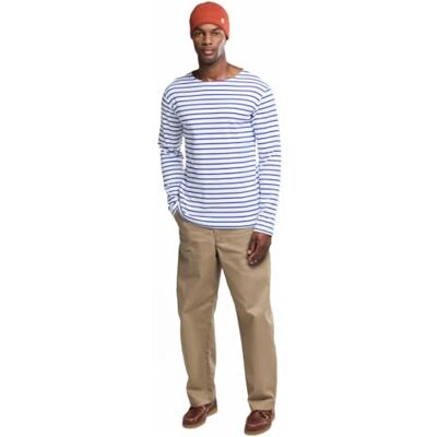 Armor Lux Houat Camisola para homem, Multicolor (branco Dw5 branco/étoile branco Dw5 branco/étoile), XL Armor Lux Houat Camisola para homem, Multicolor (branco Dw5 branco/étoile branco Dw5 branco/étoile), XL