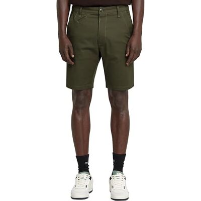 G-STAR RAW Homem Bronson 3.0 Slim Chinês Shorts, Multicolor (sombra olive/asfalt Hb -d919-h048), 30 W G-STAR RAW Homem Bronson 3.0 Slim Chinês Shorts, Multicolor (sombra olive/asfalt Hb -d919-h048), 30 W