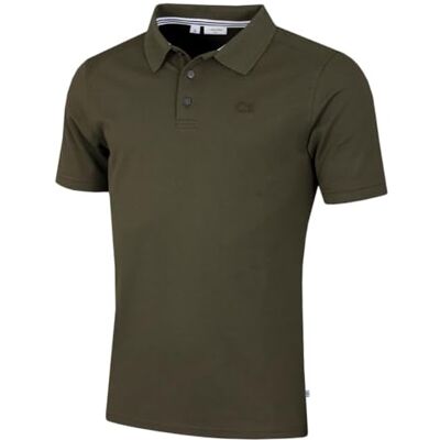 Calvin para homem North Coast Humitud camisa mimada, Verde Azeitona, XXL Calvin para homem North Coast Humitud camisa mimada, Verde Azeitona, XXL