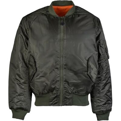 Mil-Tec Casaco para homem, verde-azeitona, M Mil-Tec Casaco para homem, verde-azeitona, M