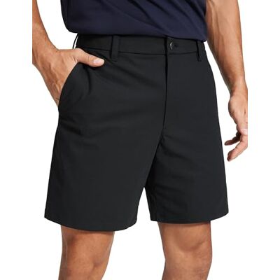 CRZ YOGA Calções de golfe para homem confortáveis para o dia todo, 7/9 polegadas, elásticos leves casuais de trabalho frente plana calções com bolsos Elasticidad Aceptable, Antiarrugas, Casual, Frente Plano, Bolsillos, Pantalones Cortos Hombre CRZ YOGA Calções de golfe para homem confortáveis para o dia todo, 7/9 polegadas, elásticos leves casuais de trabalho frente plana calções com bolsos Elasticidad Aceptable, Antiarrugas, Casual, Frente Plano, Bolsillos, Pantalones Cortos Hombre