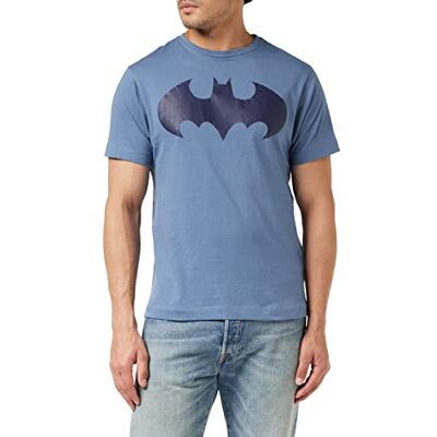 DC Comics Logotipo Batman macacão t-shirt para homem (pacote de 1) DC Comics Logotipo Batman macacão t-shirt para homem (pacote de 1)