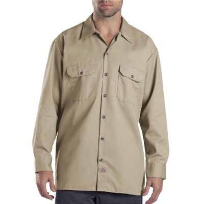 Dickies Men's Big-Alto Long Sleeve Work Shirt, caqui (caqui), XXL Alto Dickies Men's Big-Alto Long Sleeve Work Shirt, caqui (caqui), XXL Alto