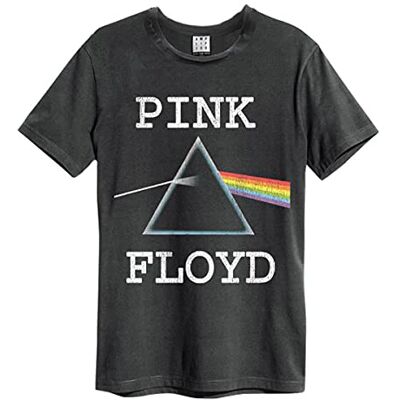 Amplified Pink Floyd Dark Side of The Moon Camiseta Homem, Cinzento (Charcoal Cc), Médio Amplified Pink Floyd Dark Side of The Moon Camiseta Homem, Cinzento (Charcoal Cc), Médio