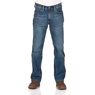 MUSTANG Homem Washington 1009074 Jeans, Azul (Middle Blue 582), 34 W/30 L MUSTANG Homem Washington 1009074 Jeans, Azul (Middle Blue 582), 34 W/30 L