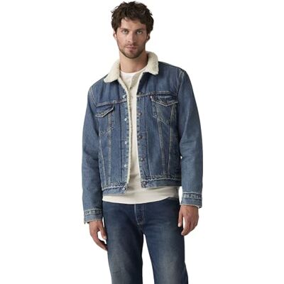 Levi's Big & Tall Sherpa Trucker Casaco de Homem Levi's Big & Tall Sherpa Trucker Casaco de Homem
