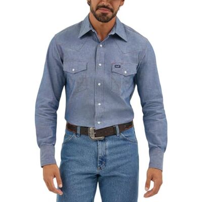 Wrangler Camisa Masculina, Pequeno Wrangler Camisa Masculina, Pequeno