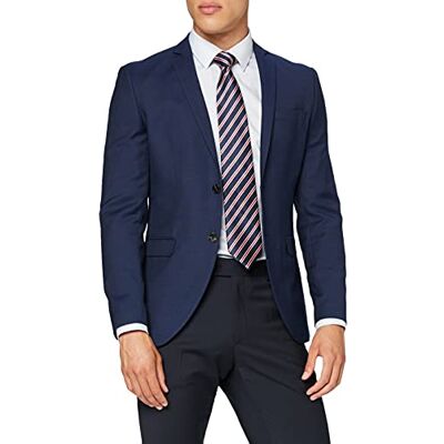 JACK & JONES Single-Breasted Blazer JPRSOLARIS Super Slim Fit Blazer, Azul Marinho JACK & JONES Single-Breasted Blazer JPRSOLARIS Super Slim Fit Blazer, Azul Marinho