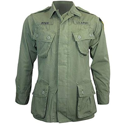 Mil-Tec Casaco básico para homem, Verde Azeitona, M Mil-Tec Casaco básico para homem, Verde Azeitona, M