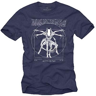 MAKAYA T-shirts Frikis engraçadas para homem T-Shirt Alien Isolation presentes Geek MAKAYA T-shirts Frikis engraçadas para homem T-Shirt Alien Isolation presentes Geek