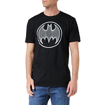 DC Comics Batman 3D t-shirt homem, Preto (Black Blk), XXL DC Comics Batman 3D t-shirt homem, Preto (Black Blk), XXL