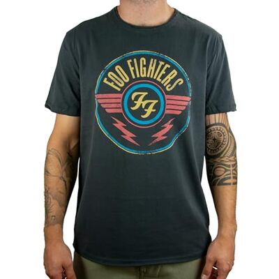 Amplified Foo Fighters-FF Air t-shirt para homem (embalagem de 1) Amplified Foo Fighters-FF Air t-shirt para homem (embalagem de 1)