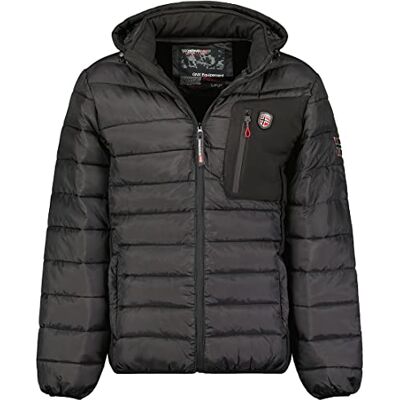 Geographical Norway Belvira Men Casaco de homem para homem, Preto, S Geographical Norway Belvira Men Casaco de homem para homem, Preto, S