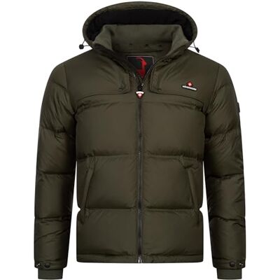 Höhenhorn Bristen Casaco de inverno para homem, verde, L Höhenhorn Bristen Casaco de inverno para homem, verde, L