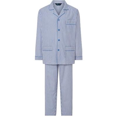 El Búho Nocturno Pijama homem comprido duas peças clássico popelina mistura tipo camisa casaco botões menos rugas tamanhos grandes hospital El Búho Nocturno Pijama homem comprido duas peças clássico popelina mistura tipo camisa casaco botões menos rugas tamanhos grandes hospital