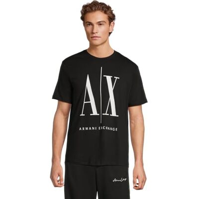 Giorgio Armani 8NZTPA ZJH4Z homens, Preto (Black 1200), Médio Giorgio Armani 8NZTPA ZJH4Z homens, Preto (Black 1200), Médio