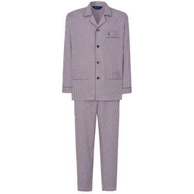 El Búho Nocturno Pijama Homem 100% Algodão Tecido Clássico Duas Peças Manga Longa Camisa com Bolsos Jaqueta com Botões Abertura Frontal Respirável Tamanhos Grandes, L El Búho Nocturno Pijama Homem 100% Algodão Tecido Clássico Duas Peças Manga Longa Camisa com Bolsos Jaqueta com Botões Abertura Frontal Respirável Tamanhos Grandes, L