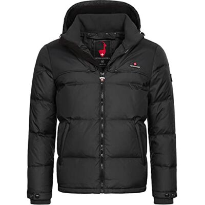Höhenhorn Bristen Casaco de inverno para homem, Preto, XXL Höhenhorn Bristen Casaco de inverno para homem, Preto, XXL