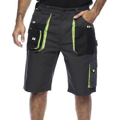MAZALAT work wear Verão Calções de trabalho para homem, multibolsos bermudas cargo calções resistentes, tamanho S 3XL MAZALAT work wear Verão Calções de trabalho para homem, multibolsos bermudas cargo calções resistentes, tamanho S 3XL
