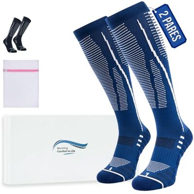 360 RELIEF Meias de Compressão Para Homens e Mulheres Meias Para Esporte, Corrida, Viagem Meias de Compressão com Bolsa de Lavanderia, L-XL 360 RELIEF Meias de Compressão Para Homens e Mulheres Meias Para Esporte, Corrida, Viagem Meias de Compressão com Bolsa de Lavanderia, L-XL