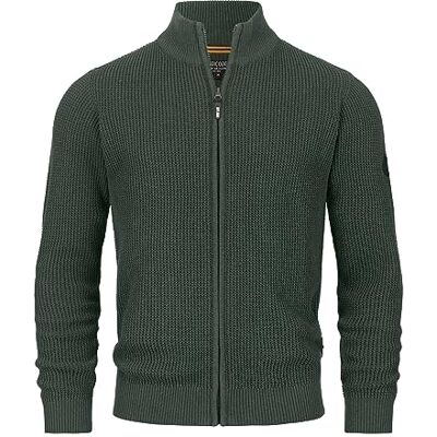Indicode Homens INLayton casaco de gola alta, Army, S Indicode Homens INLayton casaco de gola alta, Army, S