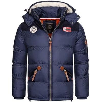 Geographical Norway Celian Men Casaco para homem acolchoado outono inverno com capuz casaco comprido corta-vento de manga comprida casaco elegante homens esqui Geographical Norway Celian Men Casaco para homem acolchoado outono inverno com capuz casaco comprido corta-vento de manga comprida casaco elegante homens esqui