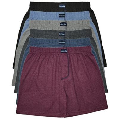 MioRalini 12 ou 6 Cuecas Masculinas com e sem compressão 100% algodão Macio Tamanho 4-13, 4XL Grande MioRalini 12 ou 6 Cuecas Masculinas com e sem compressão 100% algodão Macio Tamanho 4-13, 4XL Grande