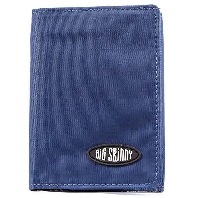 Big Skinny Men's Tri-Fold Slim Wallet, Holds Up to 25 Cards, Marinha Big Skinny Men's Tri-Fold Slim Wallet, Holds Up to 25 Cards, Marinha