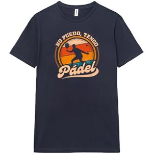 Pampling T-shirt de manga curta para jogadores de padel, 100% algodão, roupa unissexo para homem e mulher, serigrafada com decote redondo e corte reto, variedade de desenhos, XXL Pampling T-shirt de manga curta para jogadores de padel, 100% algodão, roupa unissexo para homem e mulher, serigrafada com decote redondo e corte reto, variedade de desenhos, XXL