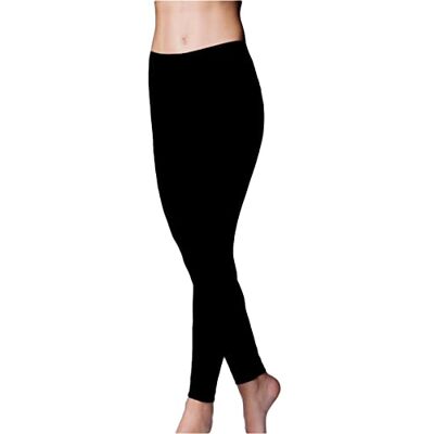 JADEA Leggings compridas mulher em algodão macio elástico 4265 cores branco preto cinzento azul JADEA Leggings compridas mulher em algodão macio elástico 4265 cores branco preto cinzento azul