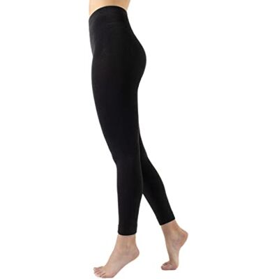 Cette – Meias sem Pés Térmicas, Meias com Forro Polar, Calças de Inverno 300 DEN Preto S/M, M/L, L/XL, XXL, 3XL, Preto Cette – Meias sem Pés Térmicas, Meias com Forro Polar, Calças de Inverno 300 DEN Preto S/M, M/L, L/XL, XXL, 3XL, Preto