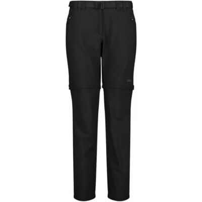 CMP Calças com fecho de correr para mulher, Nero, XL CMP Calças com fecho de correr para mulher, Nero, XL