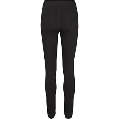 Noisy May Nmella Super HW Calças de ganga Gu304 Noos Calças de ganga para mulher, Preto Noisy May Nmella Super HW Calças de ganga Gu304 Noos Calças de ganga para mulher, Preto
