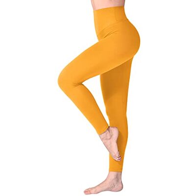 SINOPHANT Leggings de Desporto para Mulher de Cintura Alta, Leggings de Controlo de Abdômen Opacas, Elásticas, Leggings Mulher para Vestir, Suaves como a Manteiga, L-XL SINOPHANT Leggings de Desporto para Mulher de Cintura Alta, Leggings de Controlo de Abdômen Opacas, Elásticas, Leggings Mulher para Vestir, Suaves como a Manteiga, L-XL