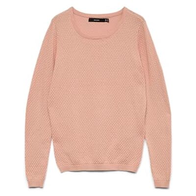 VERO MODA Pullover VMCARE Pullover, Rosa (Misty Rose Misty Rose), S VERO MODA Pullover VMCARE Pullover, Rosa (Misty Rose Misty Rose), S