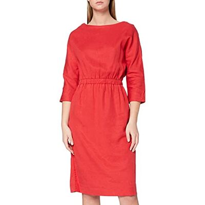 Kings of Indigo Majesta vestido para mulher, Vermelho (batom vermelho 7900) Kings of Indigo Majesta vestido para mulher, Vermelho (batom vermelho 7900)