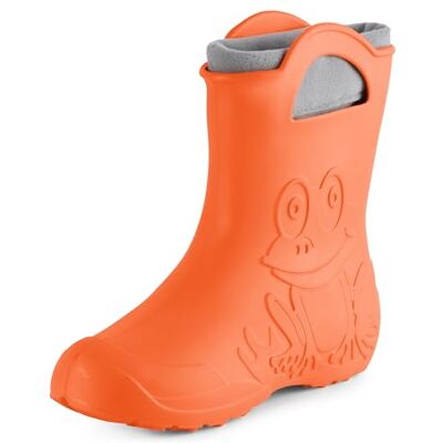 Ladeheid Botas de borracha em EVA para mulher botas resistentes à água forradas impermeáveis sapatos de chuva para mulheres Ladeheid Botas de borracha em EVA para mulher botas resistentes à água forradas impermeáveis sapatos de chuva para mulheres