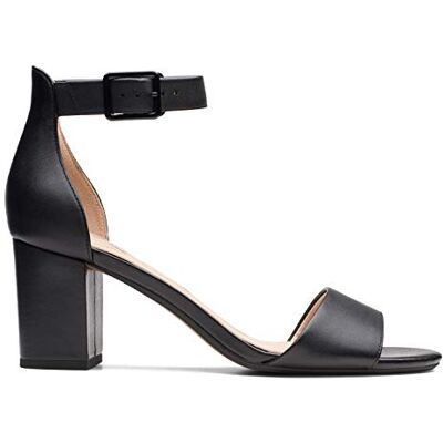 Clarks Smart Deva 20352895 Sapatos de vestir para mulher, Preto e vinho:, 39 UE Clarks Smart Deva 20352895 Sapatos de vestir para mulher, Preto e vinho:, 39 UE