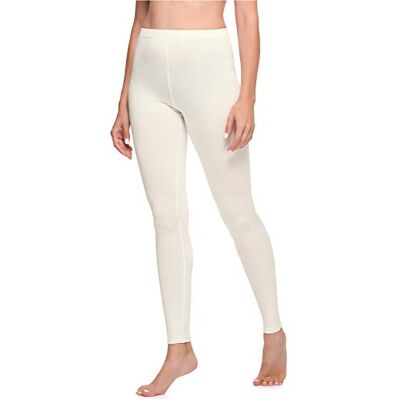 Ladeheid Leggings Longas Calças Esportivas para Mulher LA40-133, Ecru, M Ladeheid Leggings Longas Calças Esportivas para Mulher LA40-133, Ecru, M