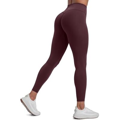 CRZ YOGA Mulheres Butterlift Levantamento de Glúteos Leggings 64cm Sem Costura Frontal Calças de Yoga Cós Alto CRZ YOGA Mulheres Butterlift Levantamento de Glúteos Leggings 64cm Sem Costura Frontal Calças de Yoga Cós Alto