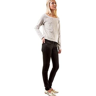 Tommy Jeans Sophie Skinny CHC Calças de ganga para mulher, Preto (460 Chicago Coated) Tommy Jeans Sophie Skinny CHC Calças de ganga para mulher, Preto (460 Chicago Coated)