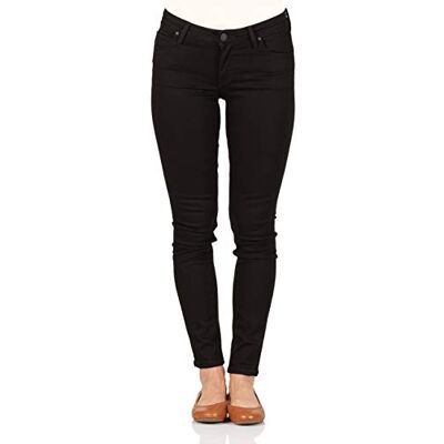 Lee Scarlett Calças de ganga para mulher, preto (Black Rinse 1), 28W / 31L Lee Scarlett Calças de ganga para mulher, preto (Black Rinse 1), 28W / 31L