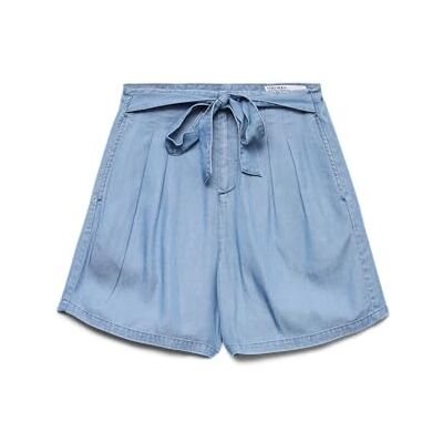 VERO MODA Vmmia Hr Loose Summer Shorts Ga Noos, Calções, Mulher, Light Blue Denim, M VERO MODA Vmmia Hr Loose Summer Shorts Ga Noos, Calções, Mulher, Light Blue Denim, M