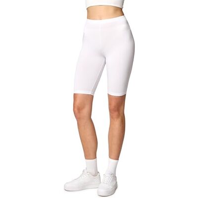Merry Style Leggings curtas desportivas para mulher, calções para o verão, para mulheres MS10-145, Branco, M Merry Style Leggings curtas desportivas para mulher, calções para o verão, para mulheres MS10-145, Branco, M