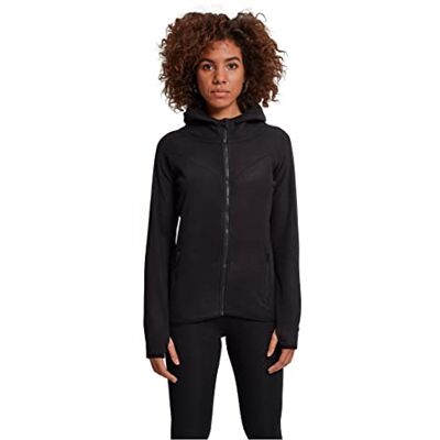 Urban Classics Ladies Polar Fleece Zip Hoodie mulher capuz com fecho de correr preto XL Urban Classics Ladies Polar Fleece Zip Hoodie mulher capuz com fecho de correr preto XL