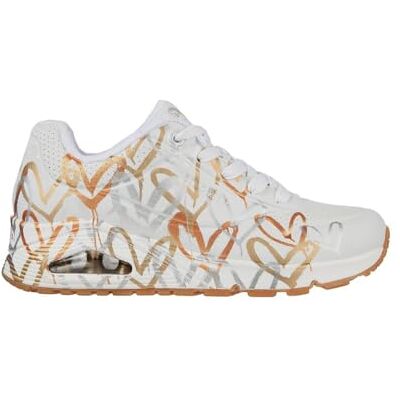 Skechers Uno Loving Love Tênis Feminino, 37 UE Skechers Uno Loving Love Tênis Feminino, 37 UE