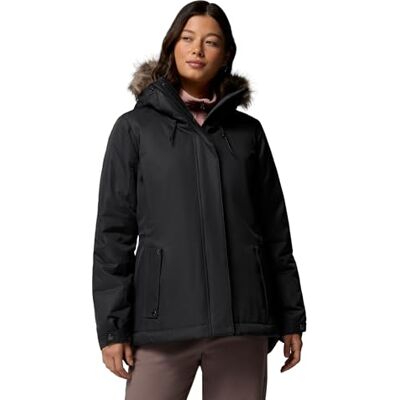 Columbia Suttle Mountain III casaco isolante, refletor Omni-Heat, repelência Omni-Shield, capuz ajustável, forrado com Sherpa, cintura com cordão, bolsos aquecidos mulher Columbia Suttle Mountain III casaco isolante, refletor Omni-Heat, repelência Omni-Shield, capuz ajustável, forrado com Sherpa, cintura com cordão, bolsos aquecidos mulher