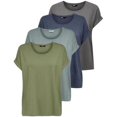 ONLY ONLMOSTER T-shirt para mulher, L ONLY ONLMOSTER T-shirt para mulher, L