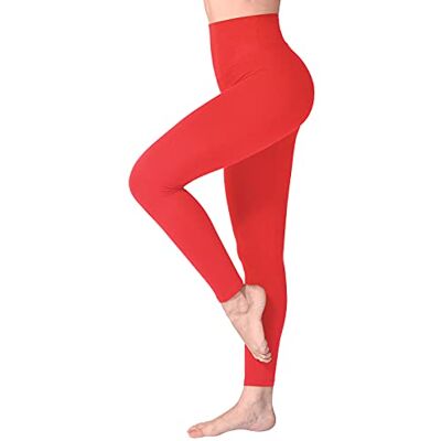 SINOPHANT Leggings de Desporto para Mulher de Cintura Alta, Leggings de Controlo de Abdômen Opacas, Elásticas, Leggings Mulher para Vestir, Suaves como a Manteiga, L-XL SINOPHANT Leggings de Desporto para Mulher de Cintura Alta, Leggings de Controlo de Abdômen Opacas, Elásticas, Leggings Mulher para Vestir, Suaves como a Manteiga, L-XL